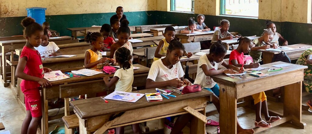 Class room Ile Sainte Marie Madagascar