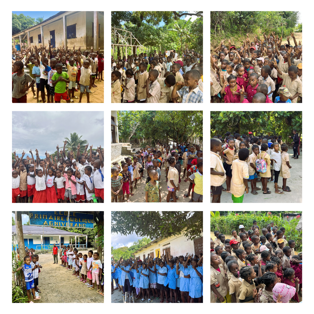 Screening of dental health for almost 1500 children on Ile Sainte Marie with the Phillips Renner Foundation