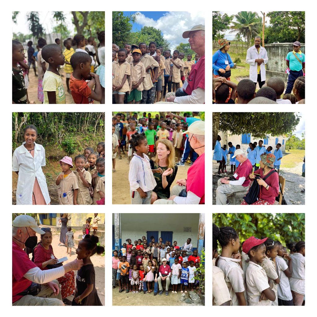 Screening of dental health for almost 1500 children on Ile Sainte Marie with the Phillips Renner Foundation
